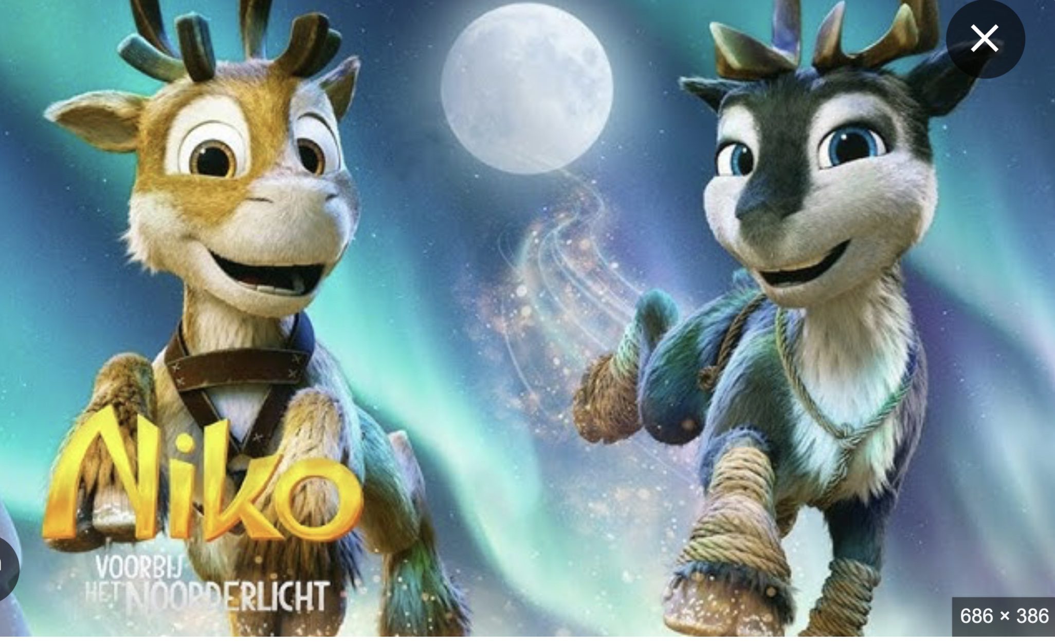 Film Niko Voorbij het Noorderlicht - stemacteur Sil van der Zwan